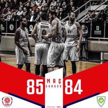 KARESİSPOR ZORU BAŞARDI: 85-84