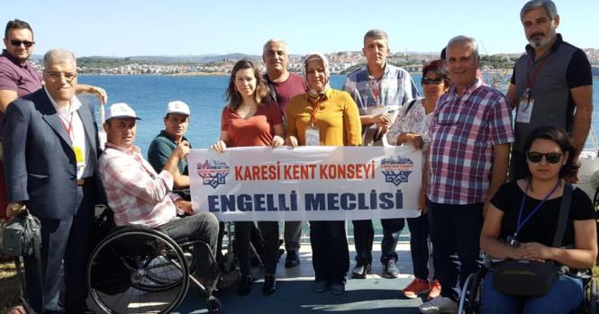 ENGELLİLER DÜNYA REKORTMENİ ESMERAY’LA MESAJ VERDİ