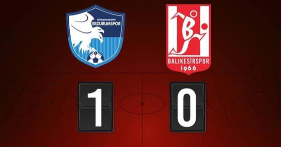 BAL-KES, ERZURUM’DAN PUANSIZ DÖNÜYOR: 1-0