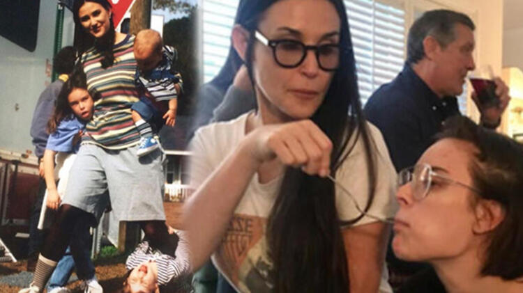 Demi Moore 58. yaşına girdi!