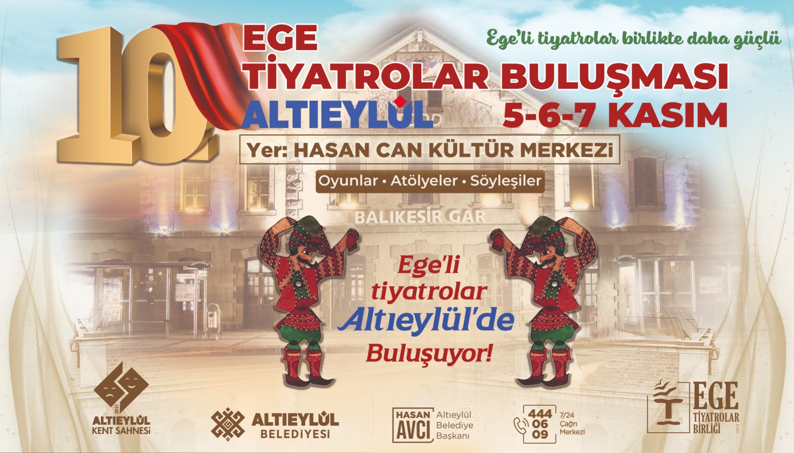 ALTIEYLÜL’DE TİYATRO GÜNLERİ