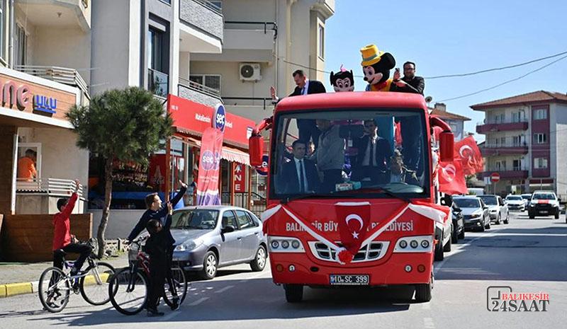 “BİZ EN ÇOK ÇOCUKLARIMIZIN BELEDİYESİYİZ”