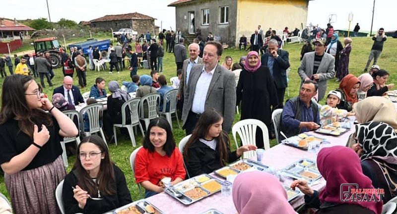 BAŞKAN ORKAN KÖY HAYIRLARINDA VATANDAŞLA BULUŞTU