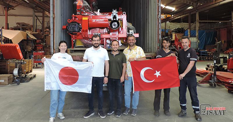 BALIKESİR’DEN JAPONYA’YA TARIM MAKİNESİ İHRAÇ EDİYORUZ