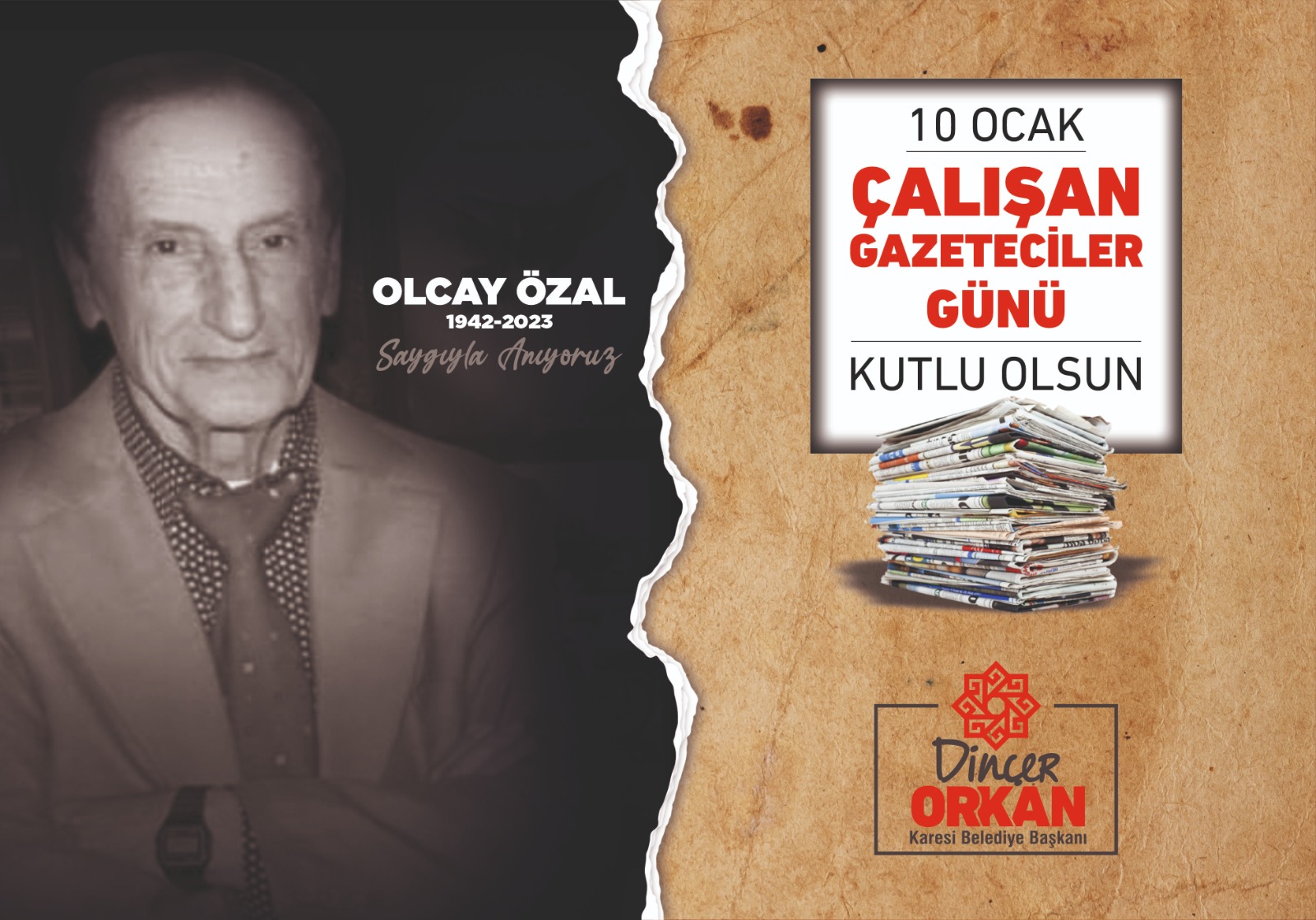 dinçer orkan 10 ocak ilan